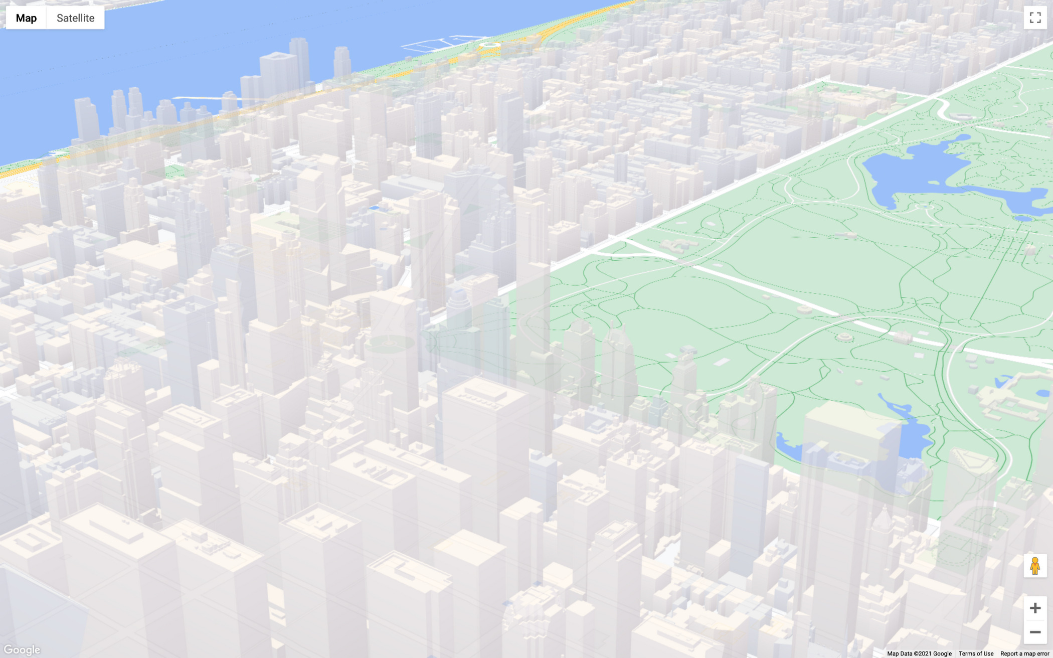 Google Maps Plarform - javascript API  WebGL