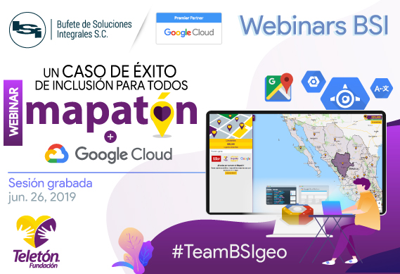 WEBINAR: Google Cloud + Mapatón, un caso de éxito de inclusión para todos
