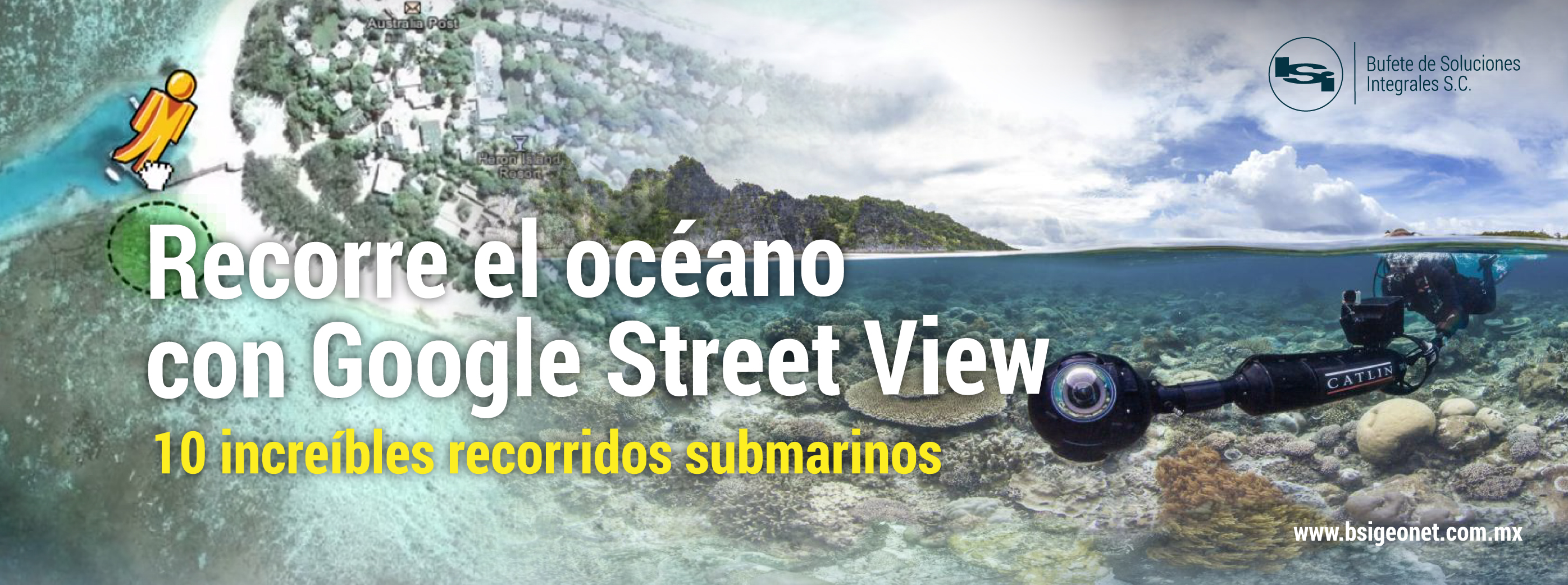 Recorre el océano con Google Street View